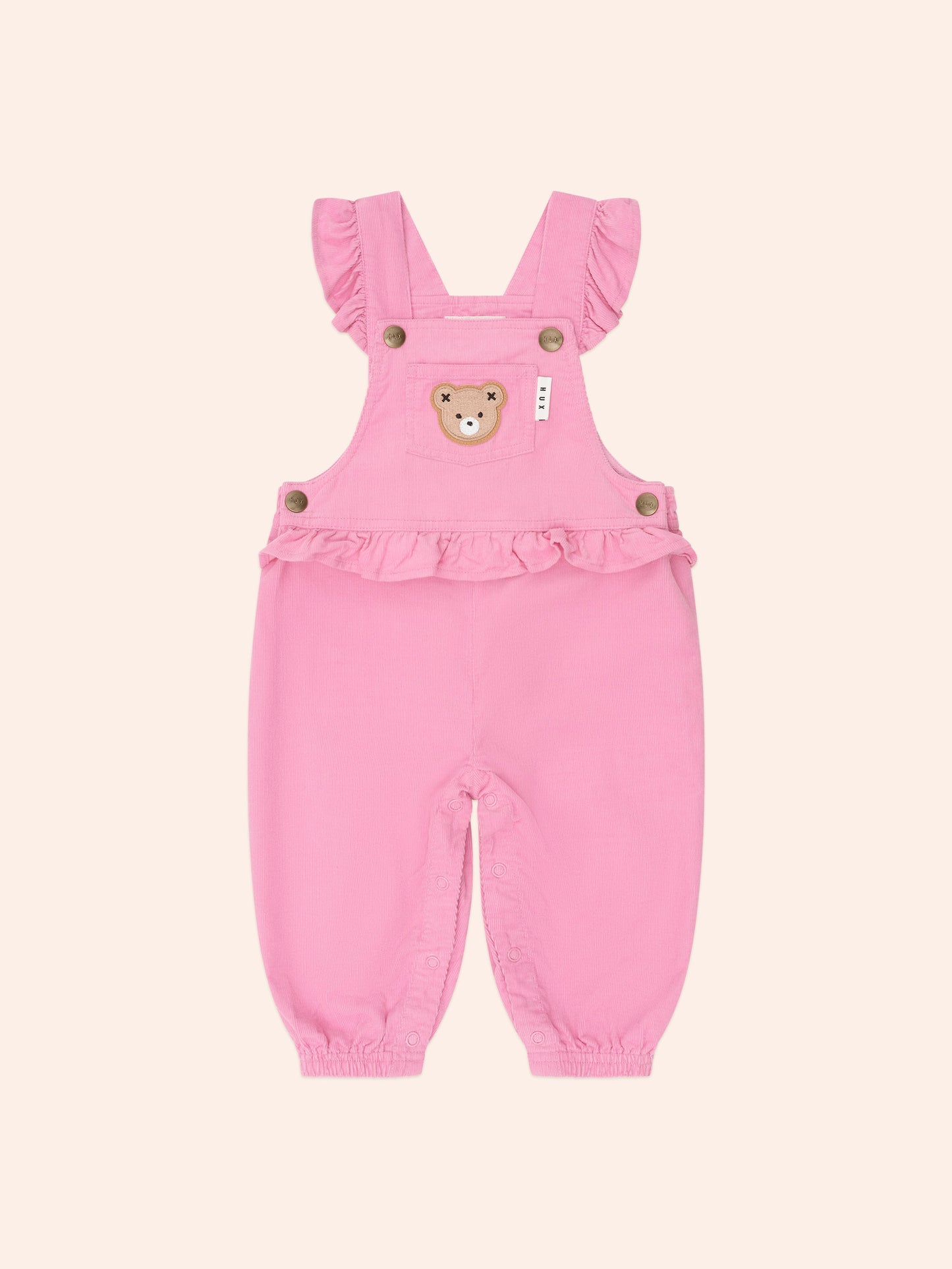 Huxbaby Classic Frill Cord Overall