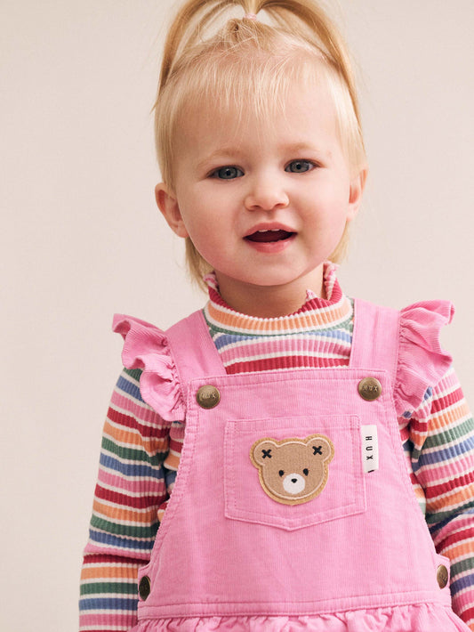 Huxbaby Classic Frill Cord Overall