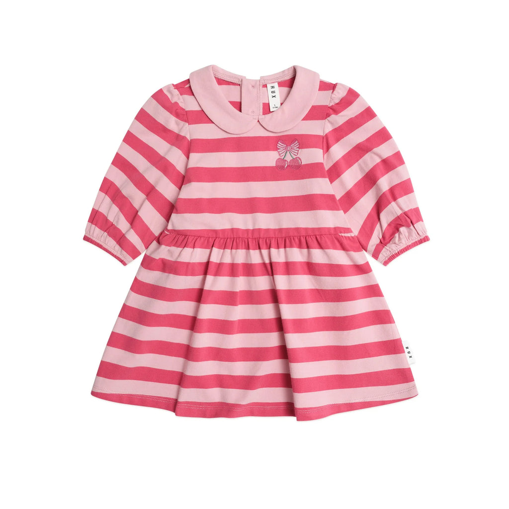 Huxbaby Cherry Pie Puff Sleeve Dress