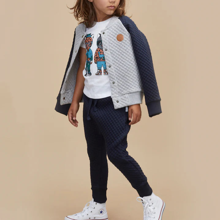 Huxbaby Midnight Stitch Drop Crotch Pant