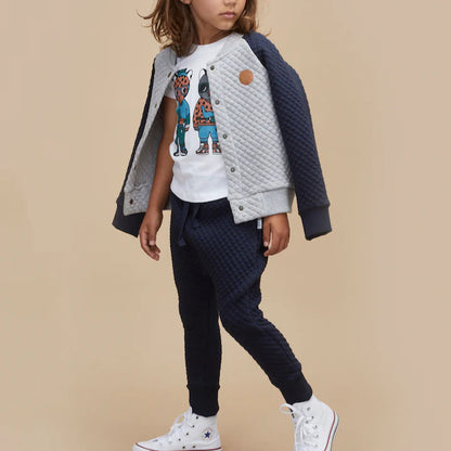 Huxbaby Midnight Stitch Drop Crotch Pant