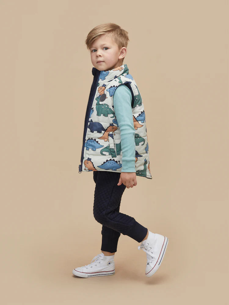 Huxbaby Midnight Stitch Drop Crotch Pant