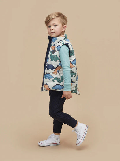 Huxbaby Midnight Stitch Drop Crotch Pant