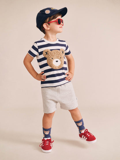 Huxbaby Furry Huxbear Stripe Tee