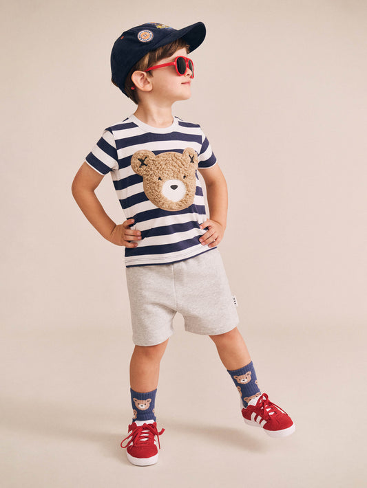 Huxbaby Furry Huxbear Stripe Tee