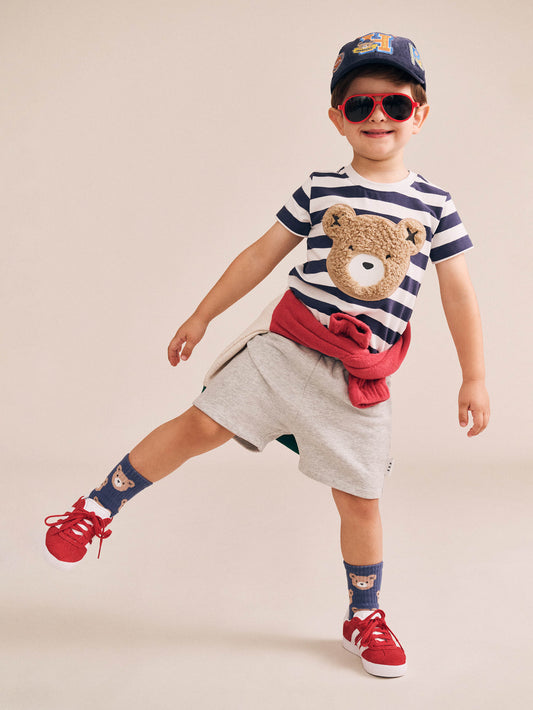 Huxbaby Furry Huxbear Stripe Tee