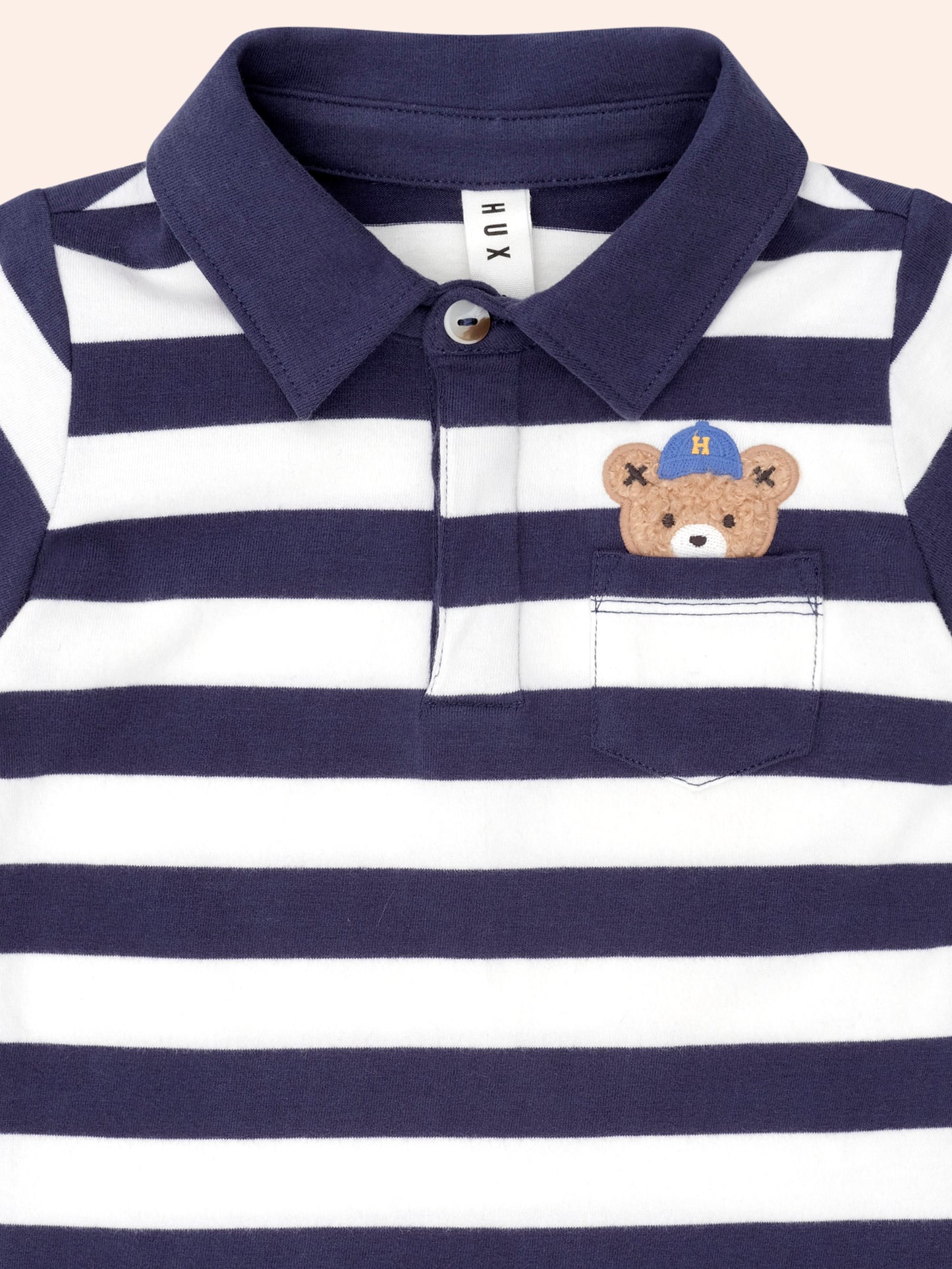 Huxbaby Peekaboo Varsity Hux Tee