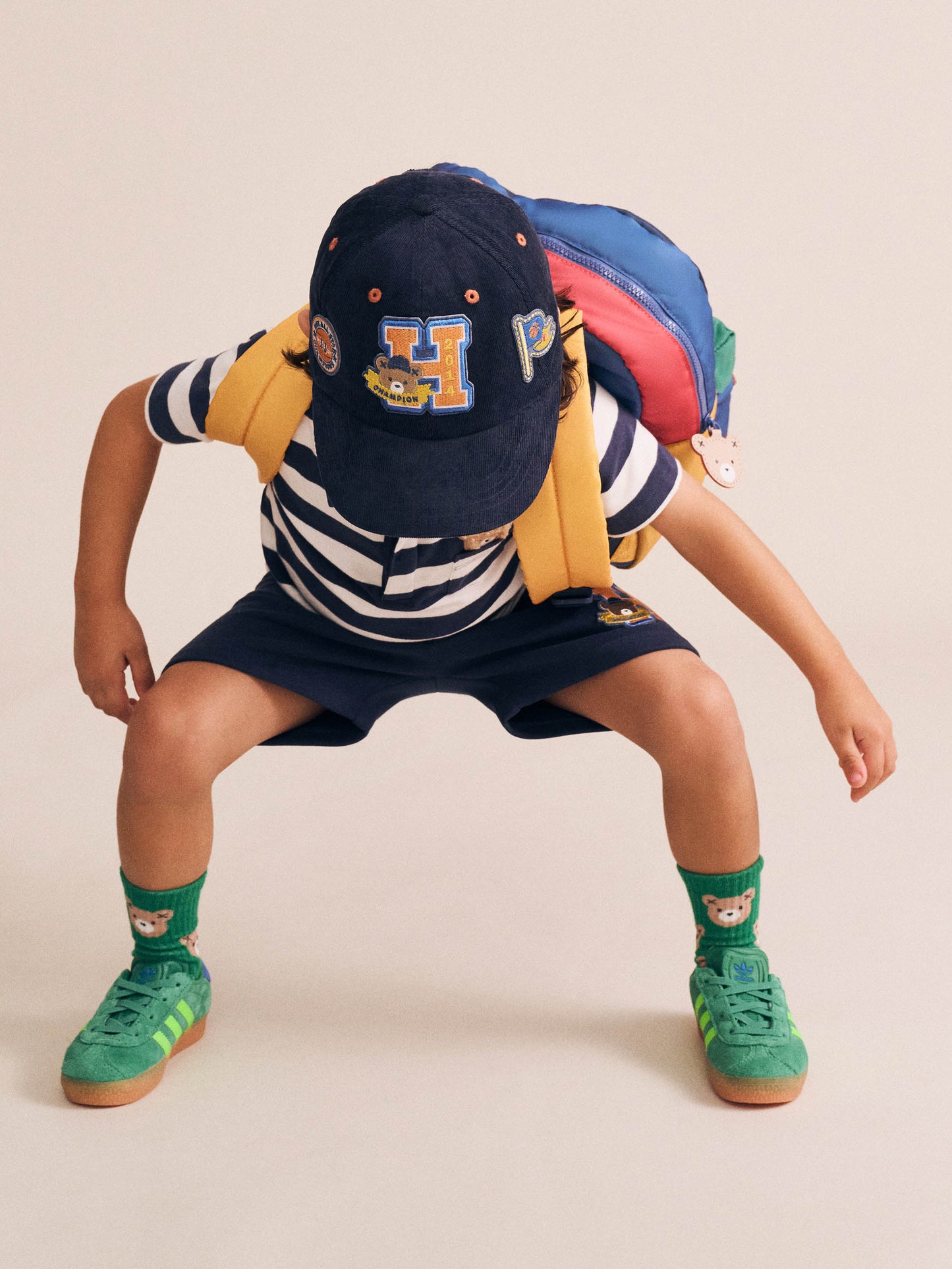 Huxbaby Peekaboo Varsity Hux Tee