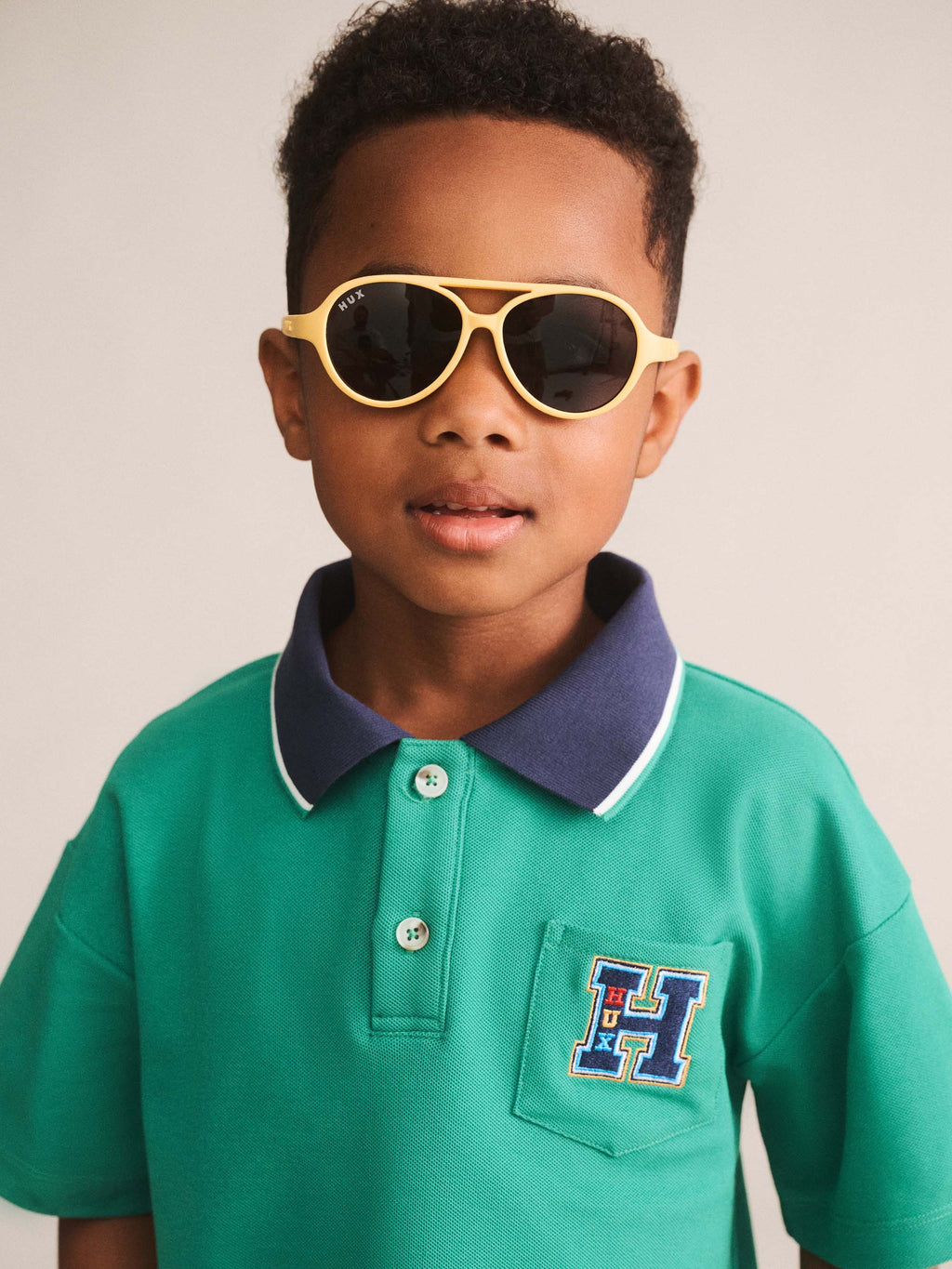 Huxbaby Collegiate Pique Polo