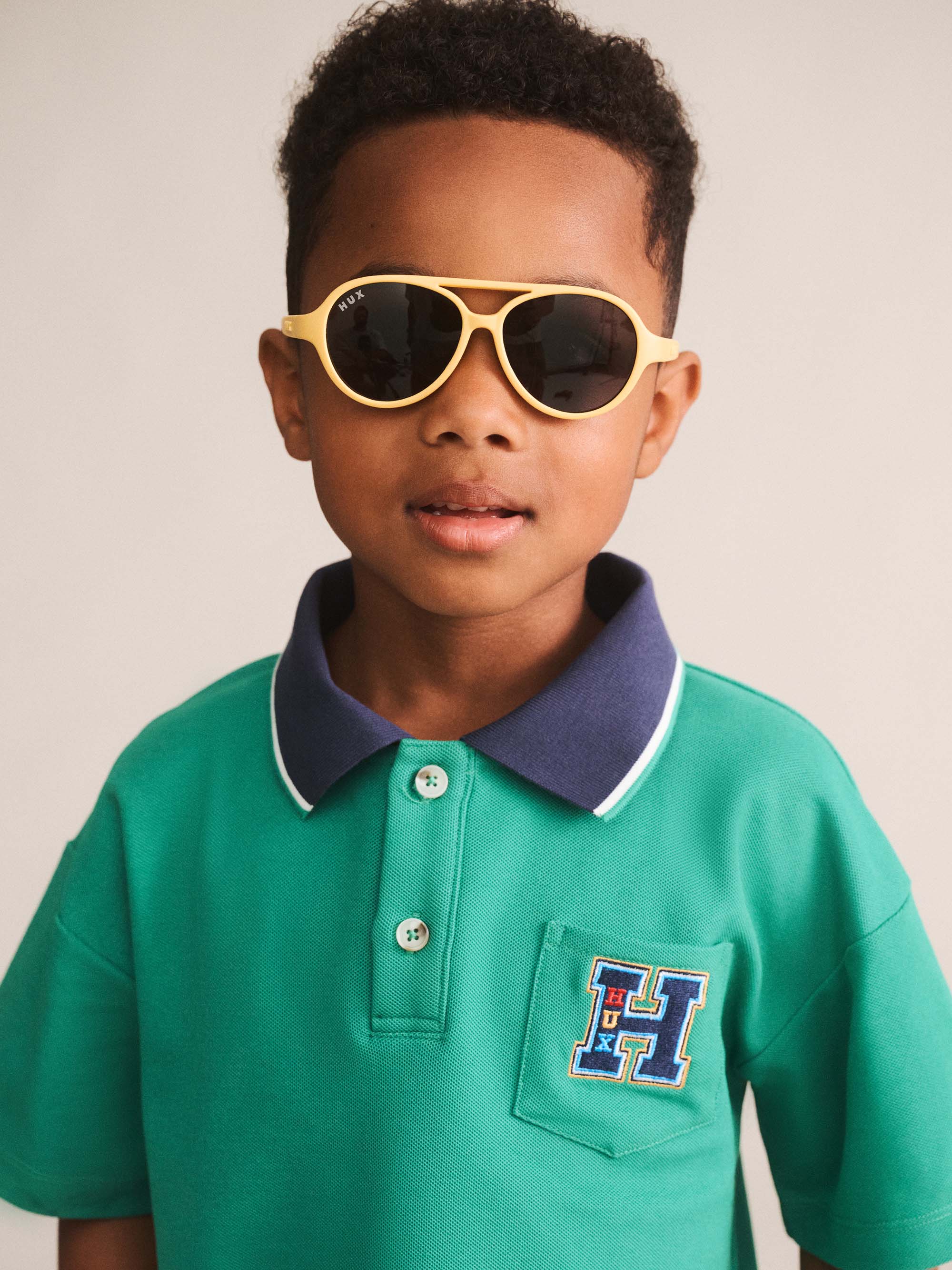 Huxbaby Collegiate Pique Polo