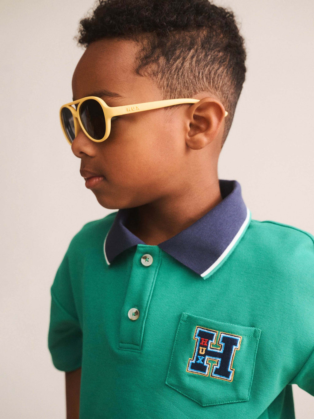 Huxbaby Collegiate Pique Polo