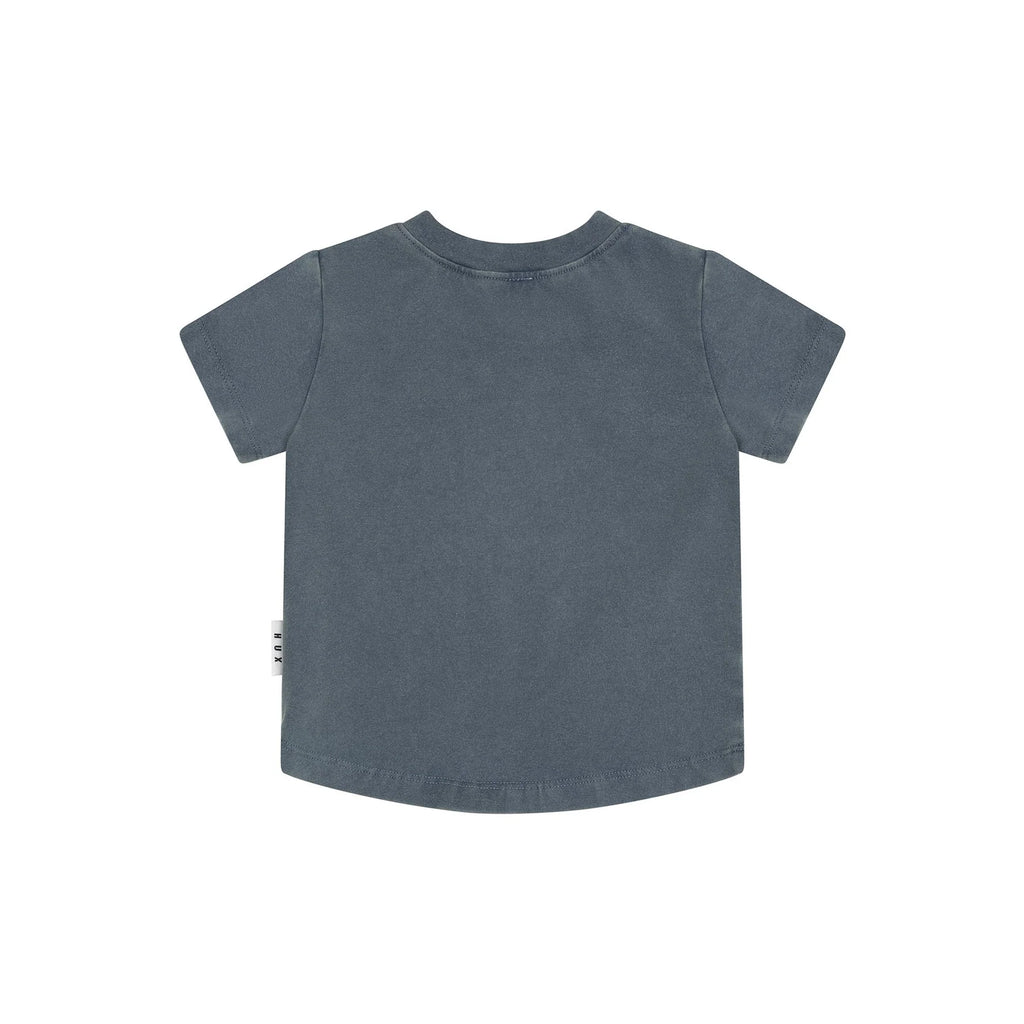 Huxbaby Digger Hux T-Shirt | Washed Navy