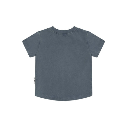 Huxbaby Digger Hux T-Shirt | Washed Navy