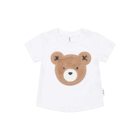 Huxbaby White Furry Huxbear T-Shirt