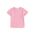 Huxbaby Pink Rib Tee