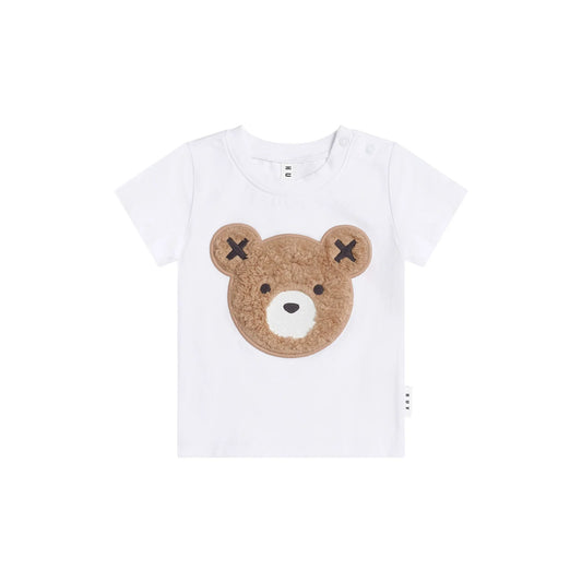 Huxbaby Furry Huxbear Crisp White Tee