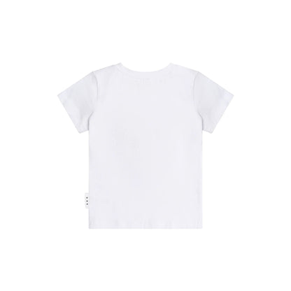 Huxbaby Furry Huxbear Crisp White Tee