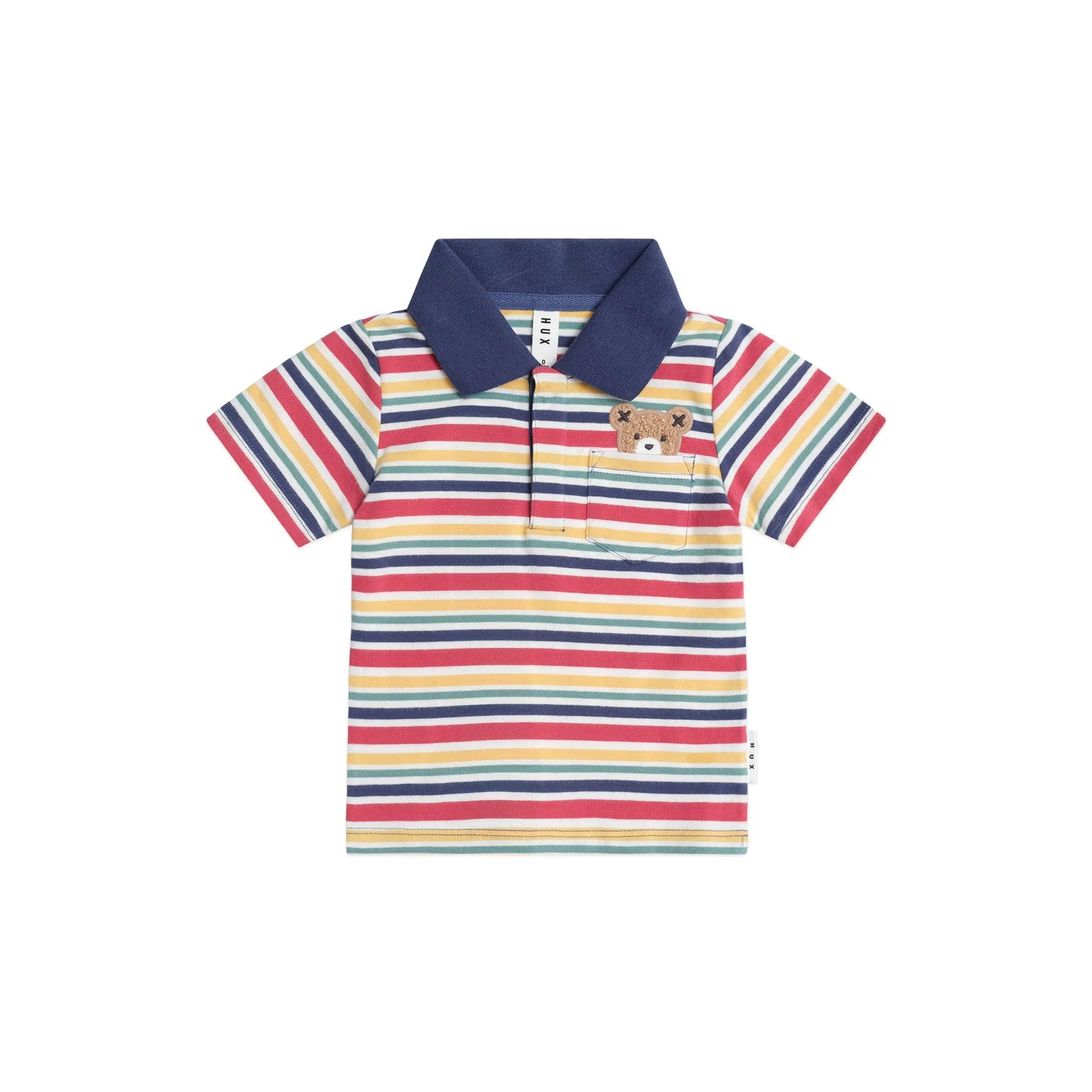 Huxbaby Polo Tee Vintage Stripe