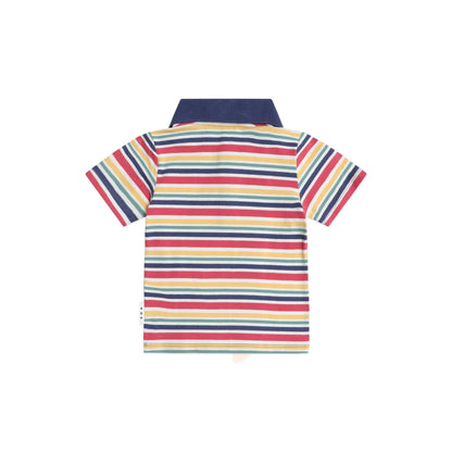 Huxbaby Polo Tee Vintage Stripe