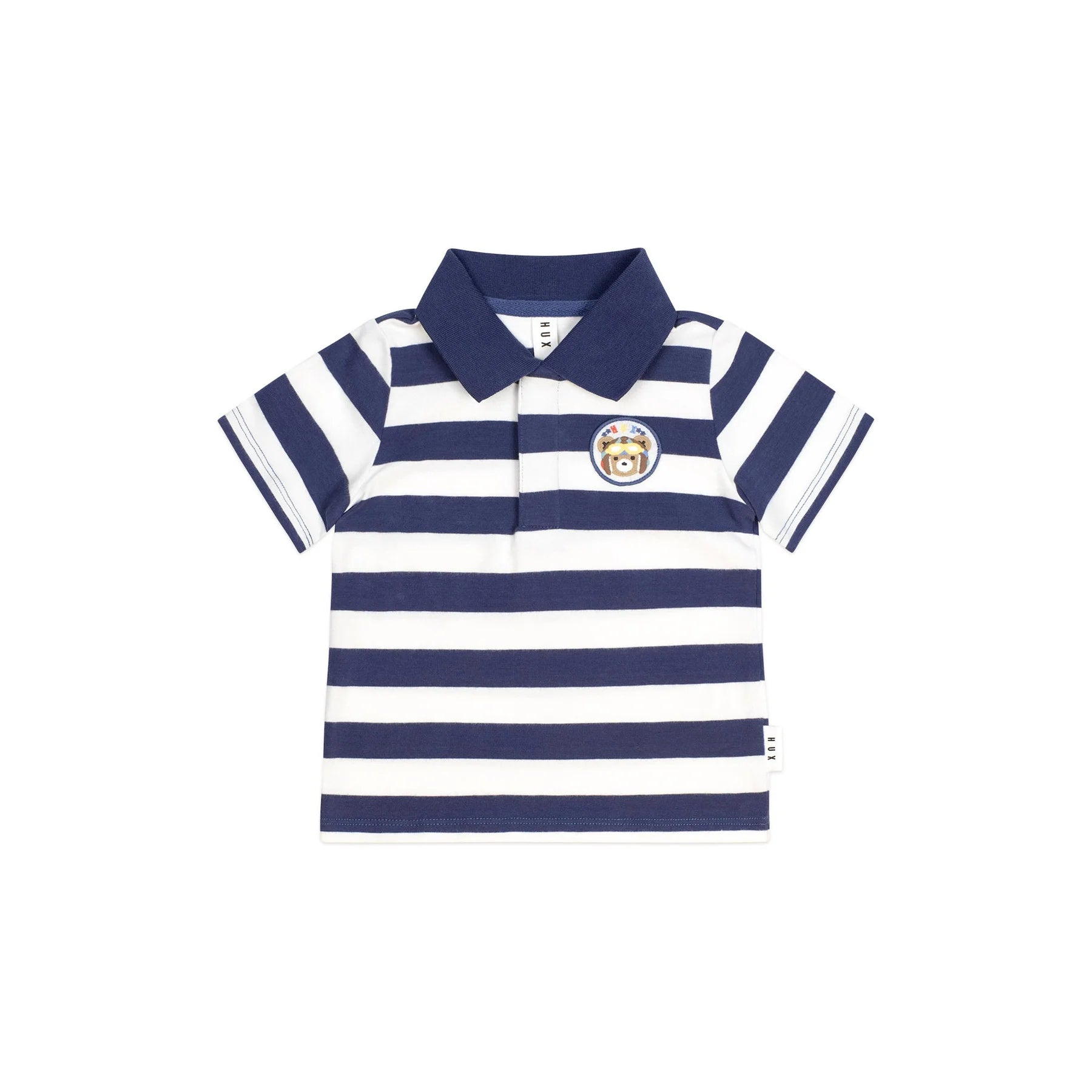Huxbaby Stripe Polo Tee