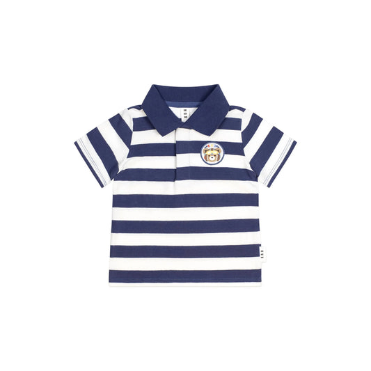 Huxbaby Stripe Polo Tee