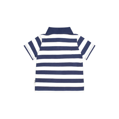 Huxbaby Stripe Polo Tee