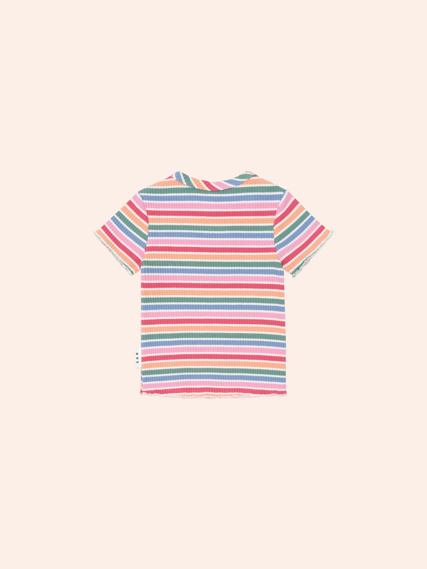 Huxbaby Tutti Frutti Stripe Rib Tee
