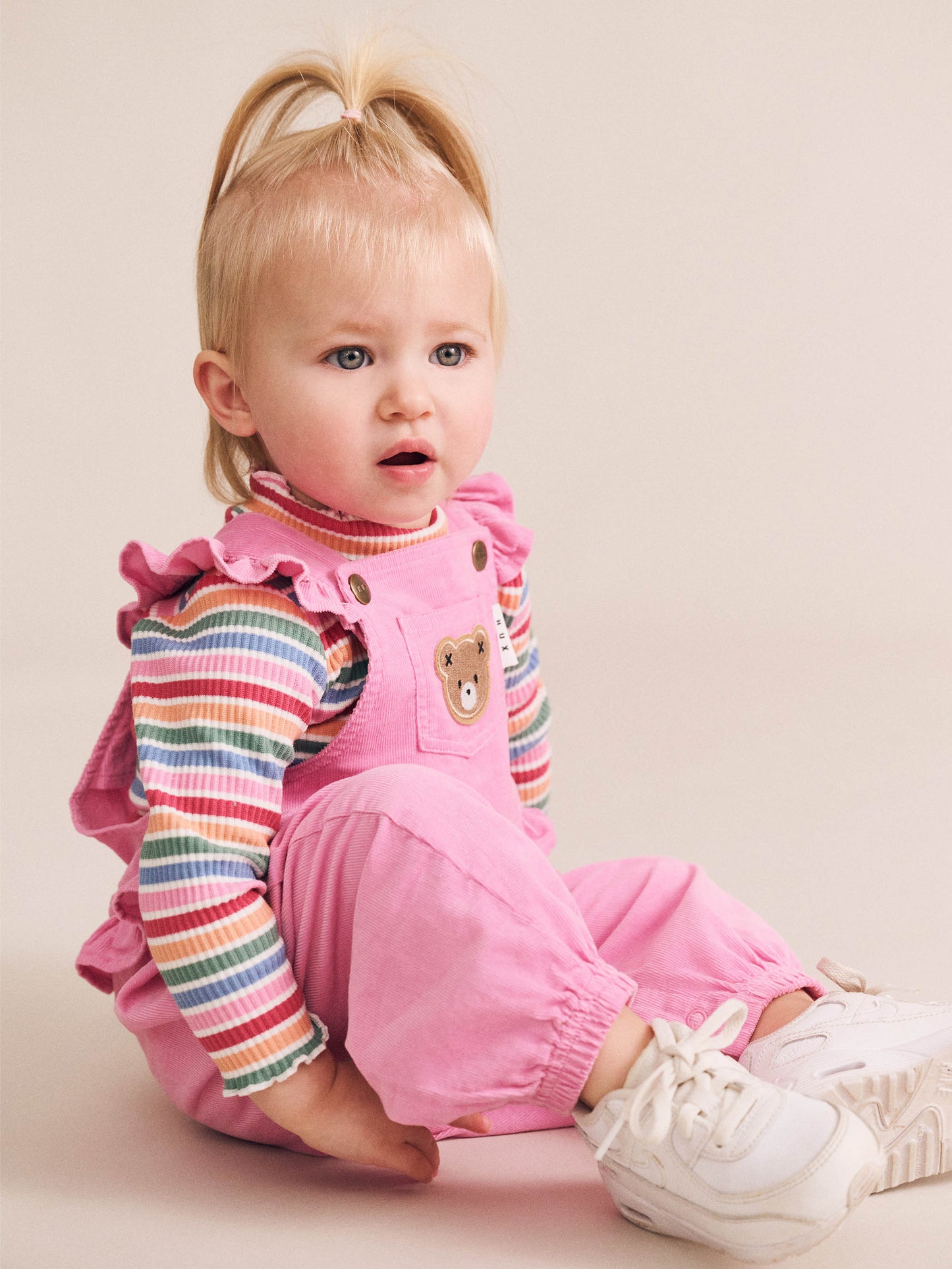 Huxbaby Tutti Frutti Stripe Rib Skivvy