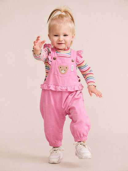 Huxbaby Tutti Frutti Stripe Rib Skivvy