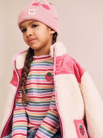 Huxbaby Tutti Frutti Stripe Rib Skivvy