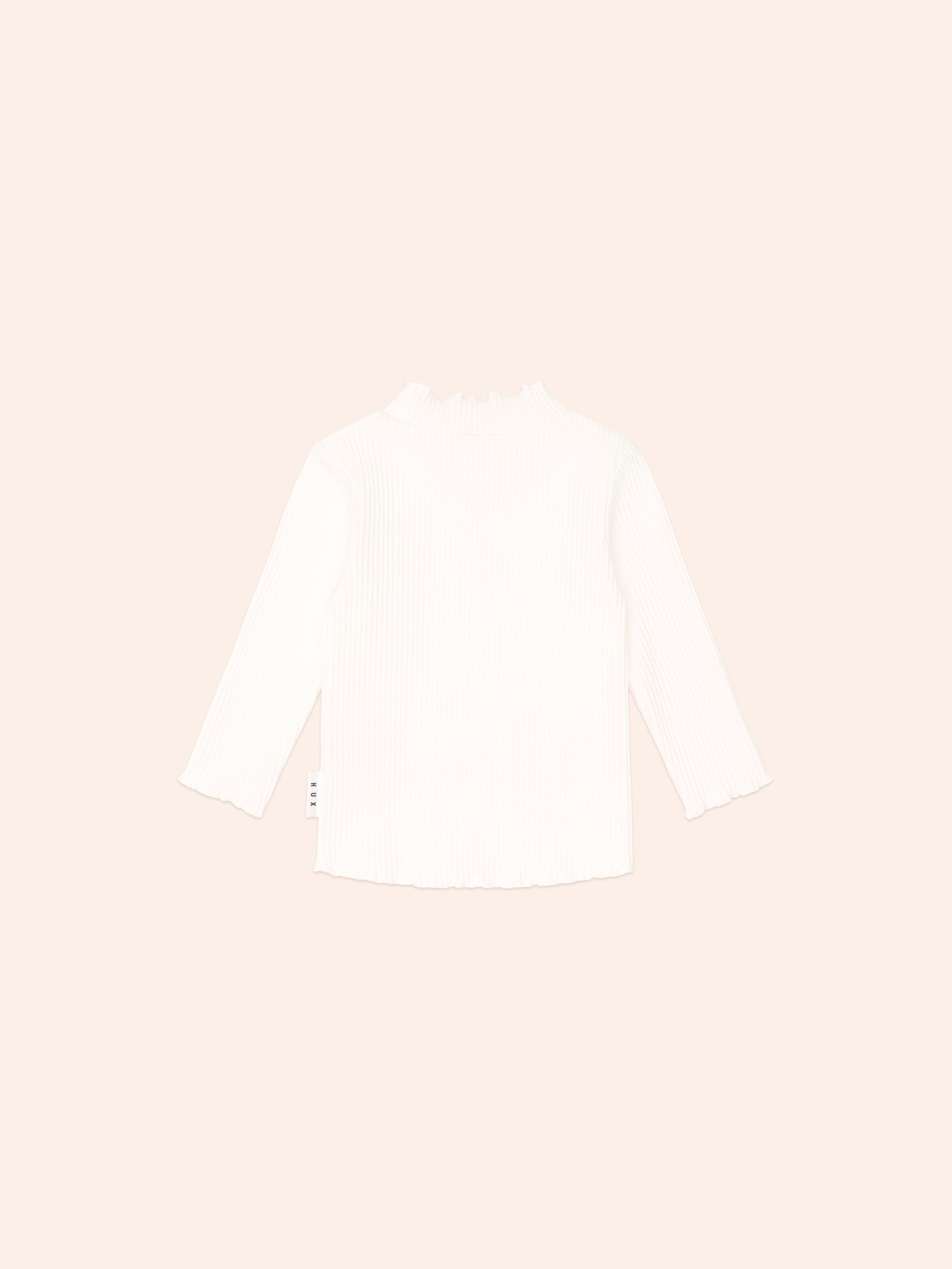 Huxbaby Almond Milk Ribbed Skivvy