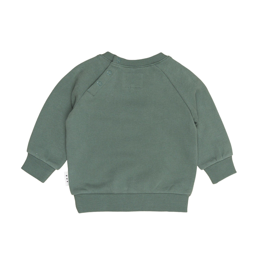 Huxbaby Furry Huxbear Sweatshirt | Spruce