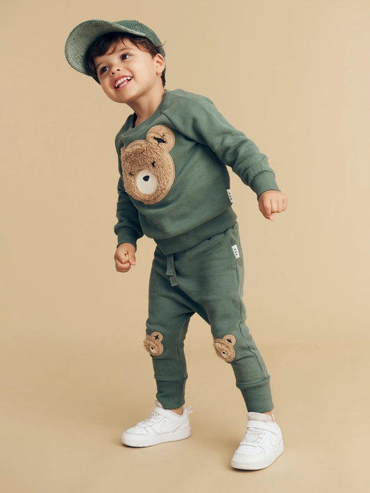 Huxbaby Furry Huxbear Sweatshirt | Spruce