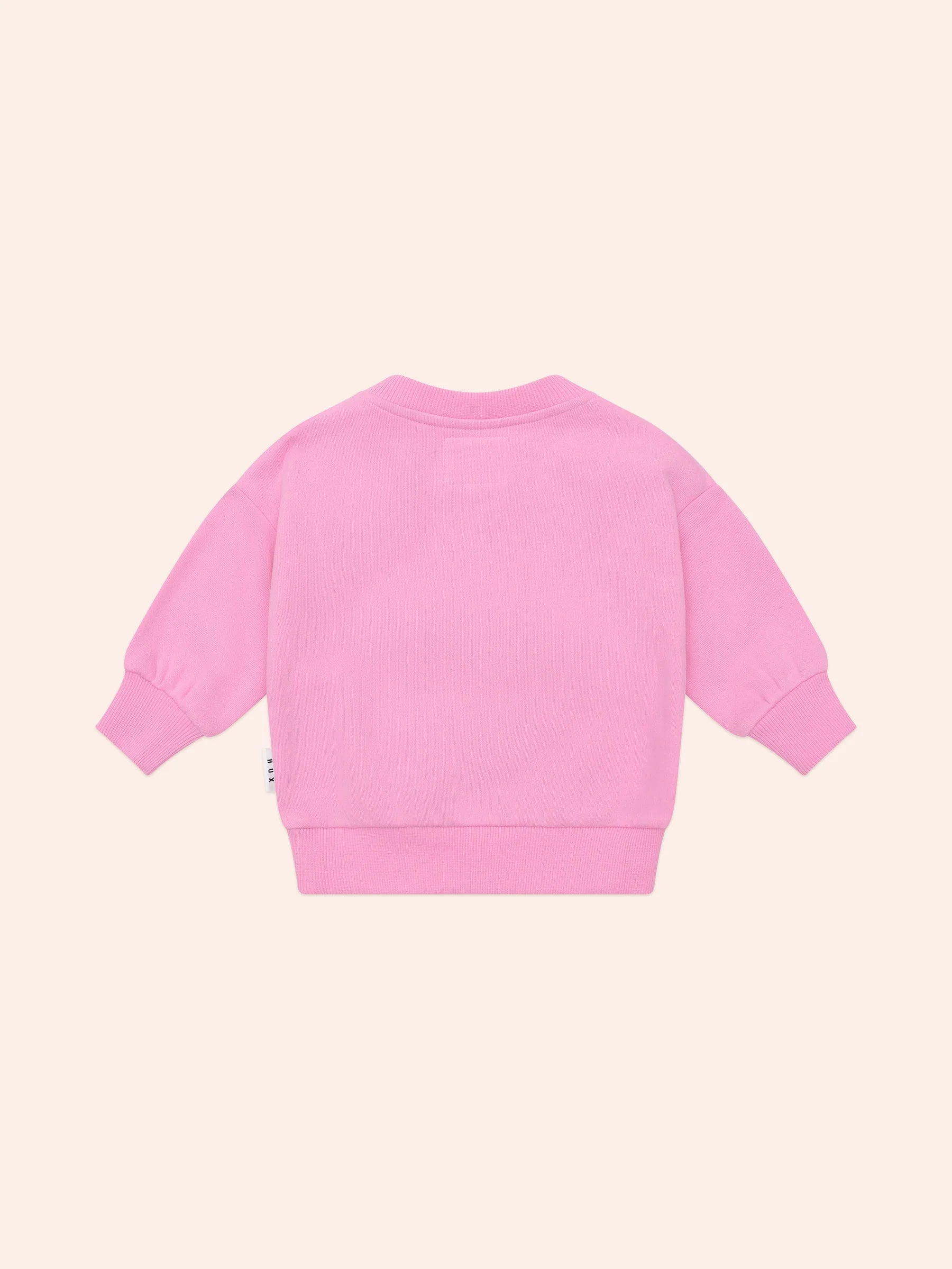 Huxbaby Fuschia Furry Huxbear Sweatshirt