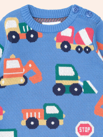 Huxbaby Construction Pullover