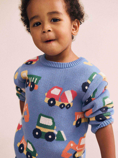 Huxbaby Construction Pullover
