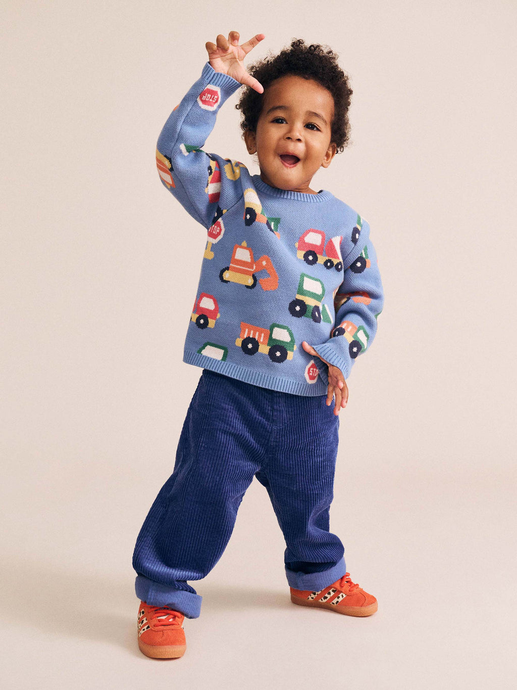 Huxbaby Construction Pullover