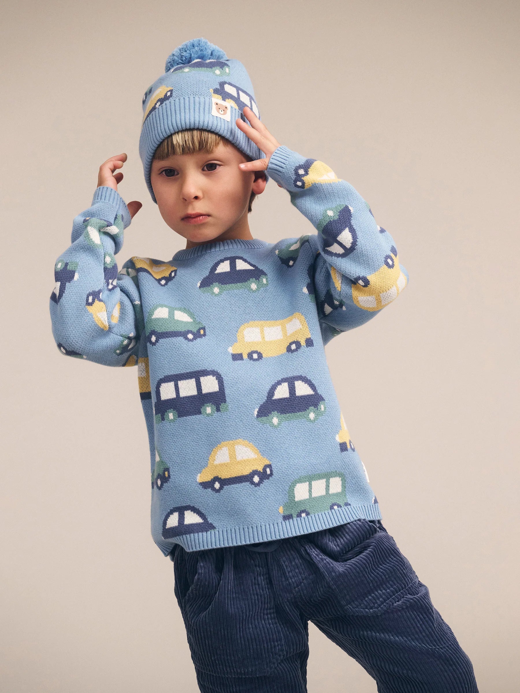 Huxbaby Huxmobile Knit Jumper