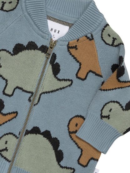 Huxbaby Dino Knit Jacket