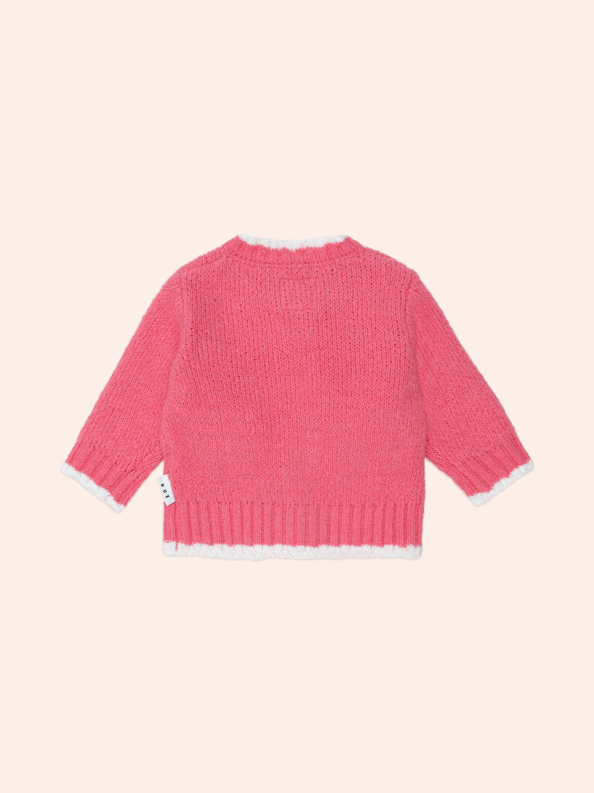 Huxbaby Crochet Bow Cardi
