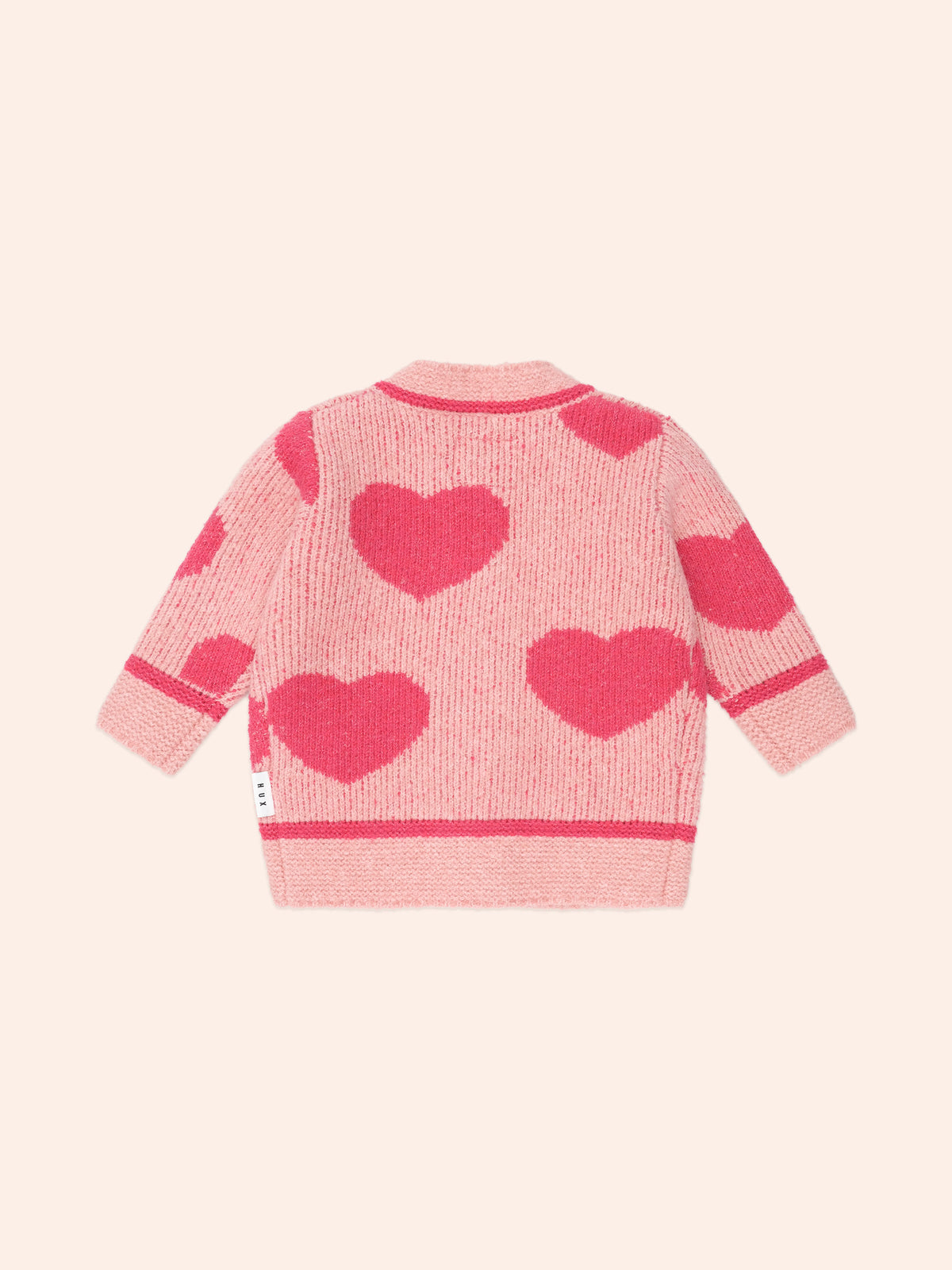 Huxbaby Heart Tipped Cardi