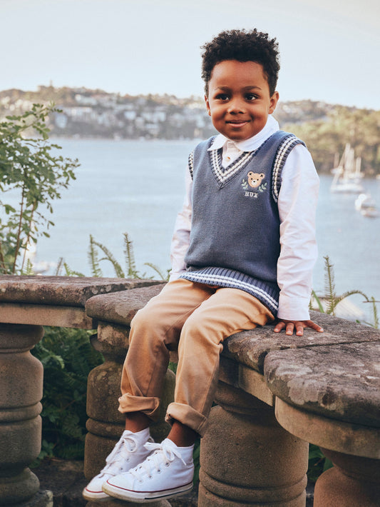 Huxbaby Huxbear Caramel Chino Pant