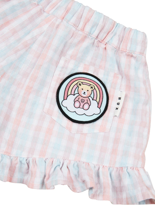 Huxbaby Jewel Check Skort