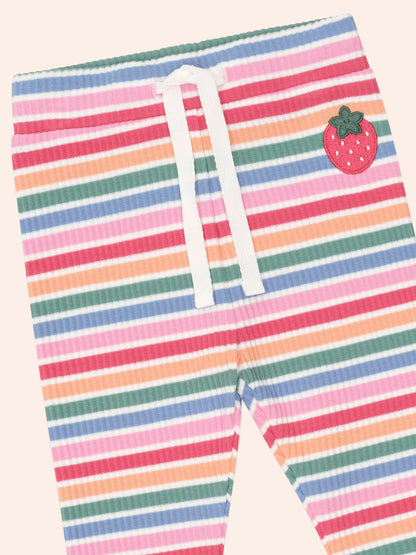 Huxbaby Tutti Frutti Stripe Legging