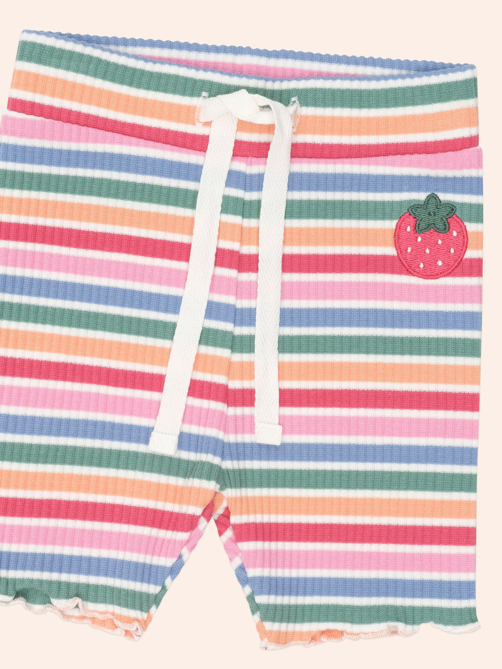 Huxbaby Tutti Frutti Stripe Bike Short