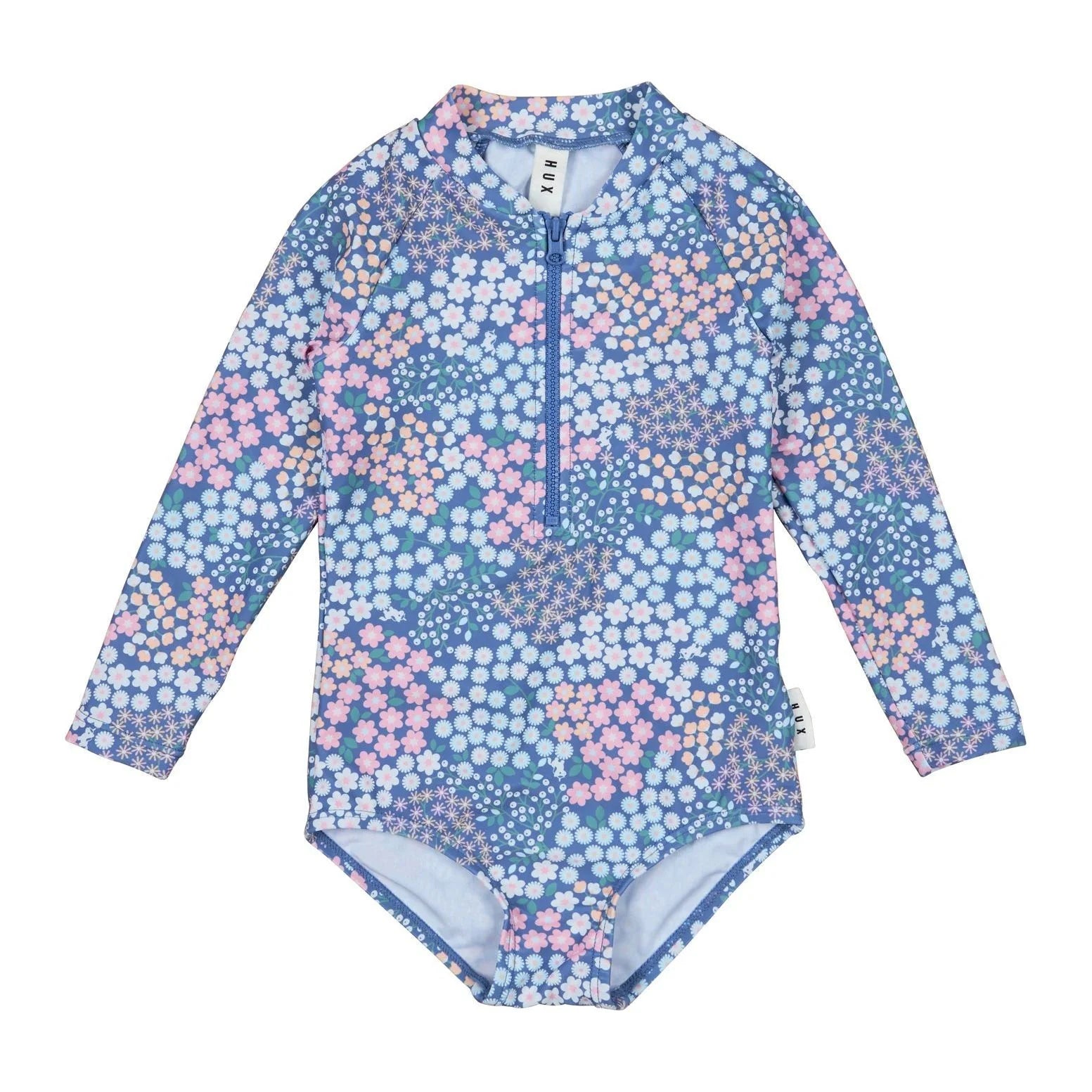 Huxbaby Garden Floral Zip Swimsuit
