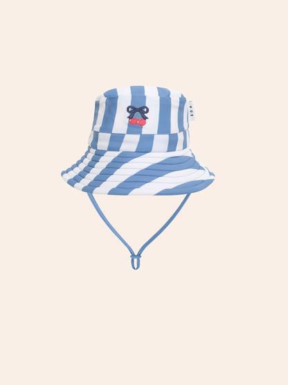 Huxbaby Vintage Stripe Bow Swimhat