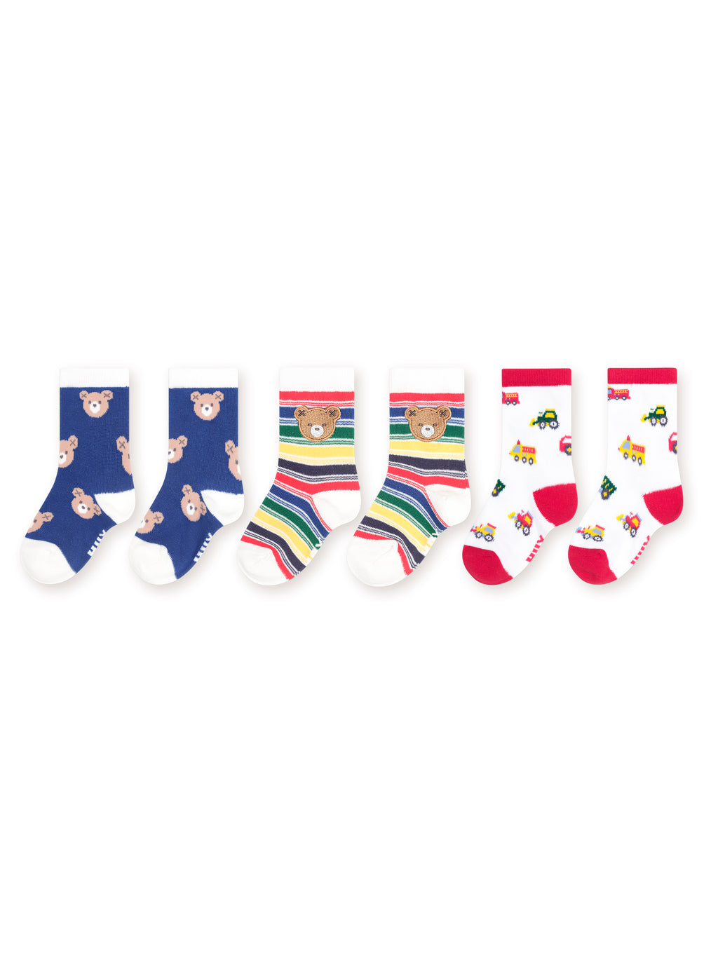 Huxbaby 3Pk Boys Socks