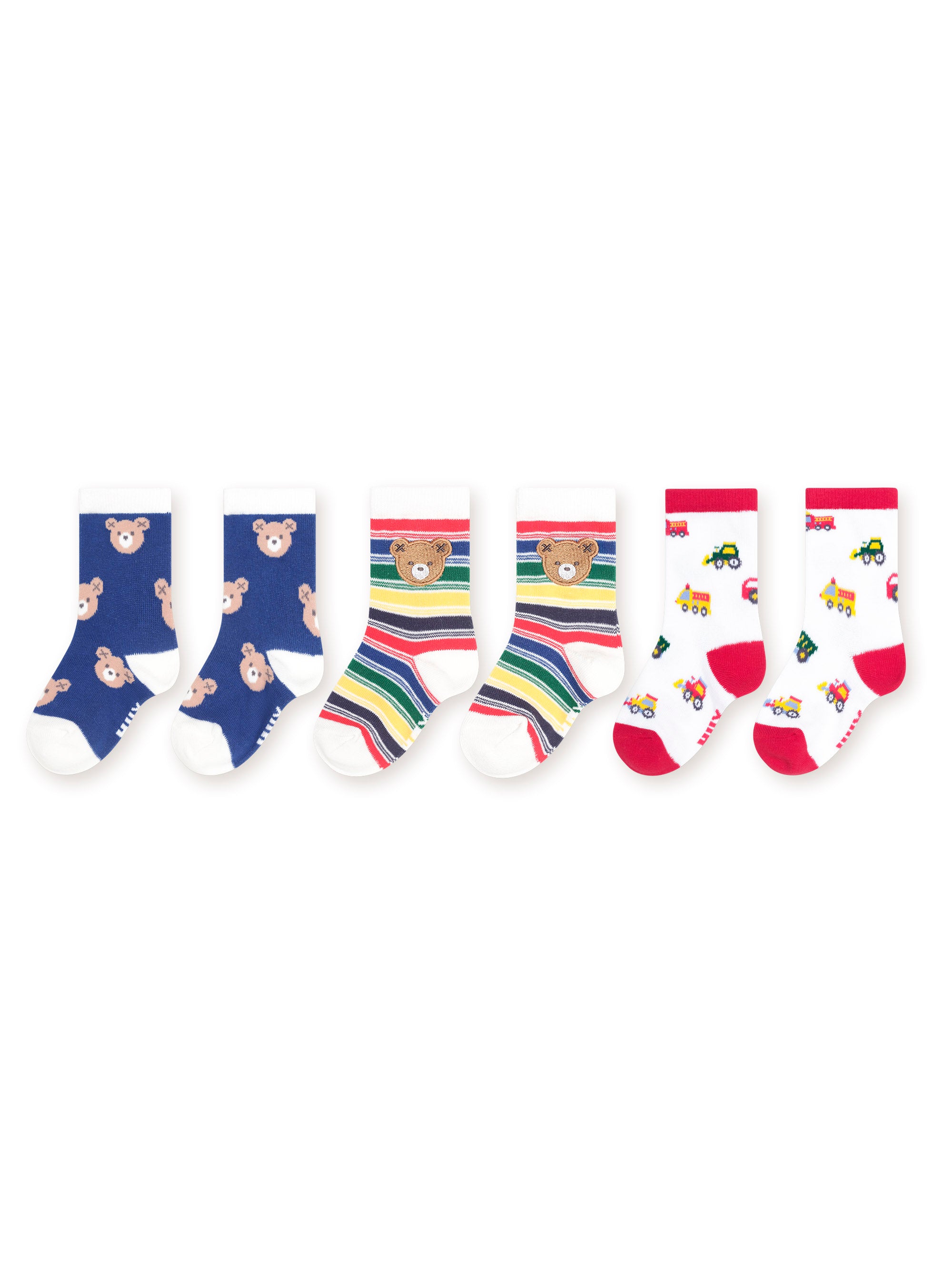 Huxbaby 3Pk Boys Socks