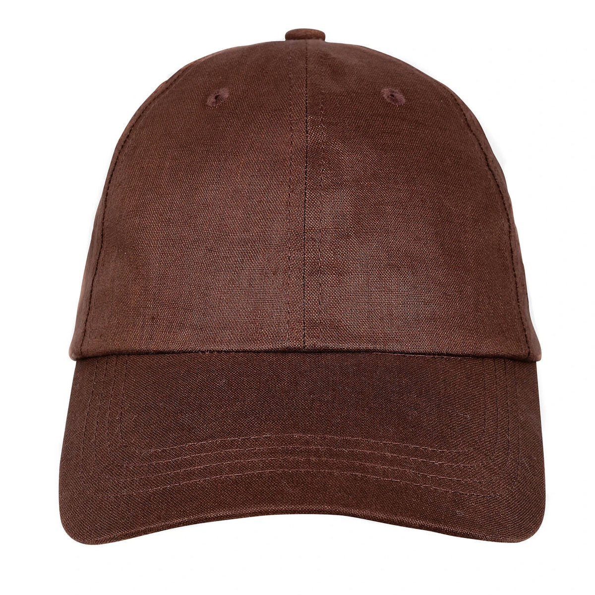 Bedhead Hats Silk lined Linen Bow Tie Cap - Espresso